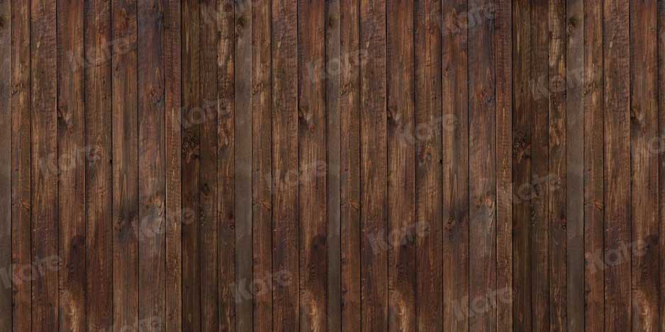Kate Old Brown Retro Wood Floor Backdrop for Photography - Kate Backdrop