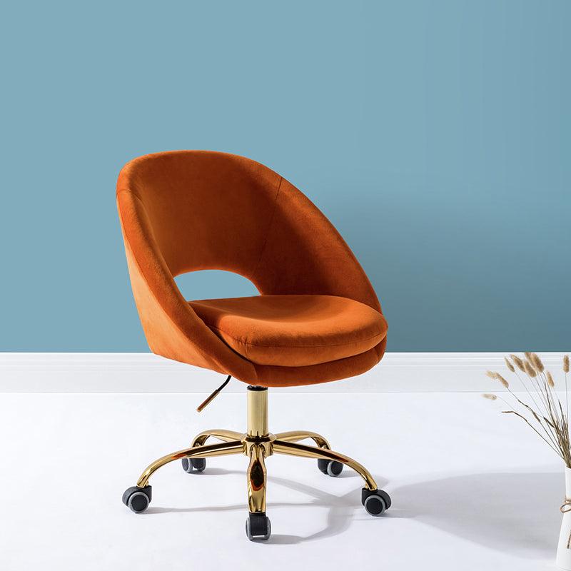 Ramona Velvet Upholstered Office Chair - Hulala Home