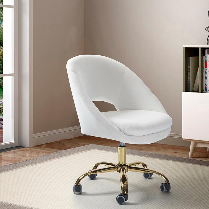 Ramona Velvet Upholstered Office Chair - Hulala Home