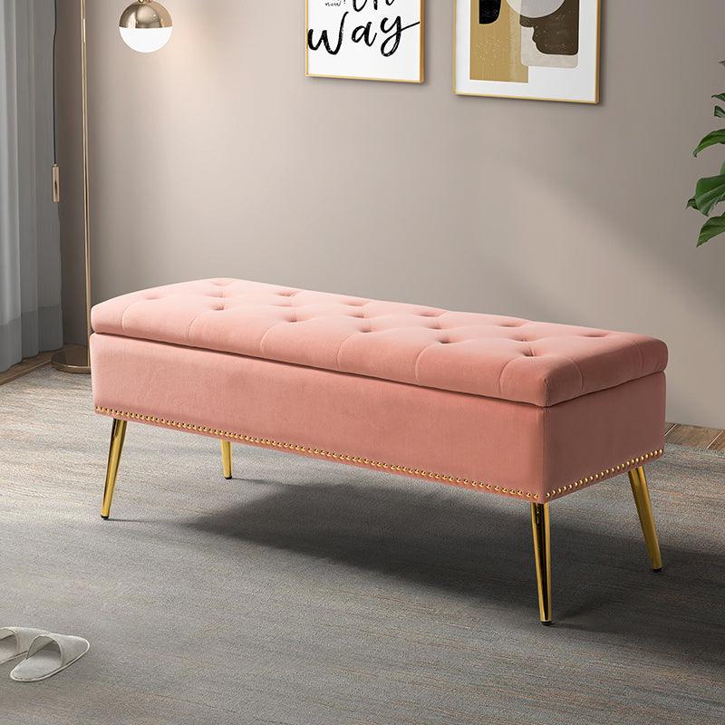 Lenore Upholstered Storage Bench - Hulala Home