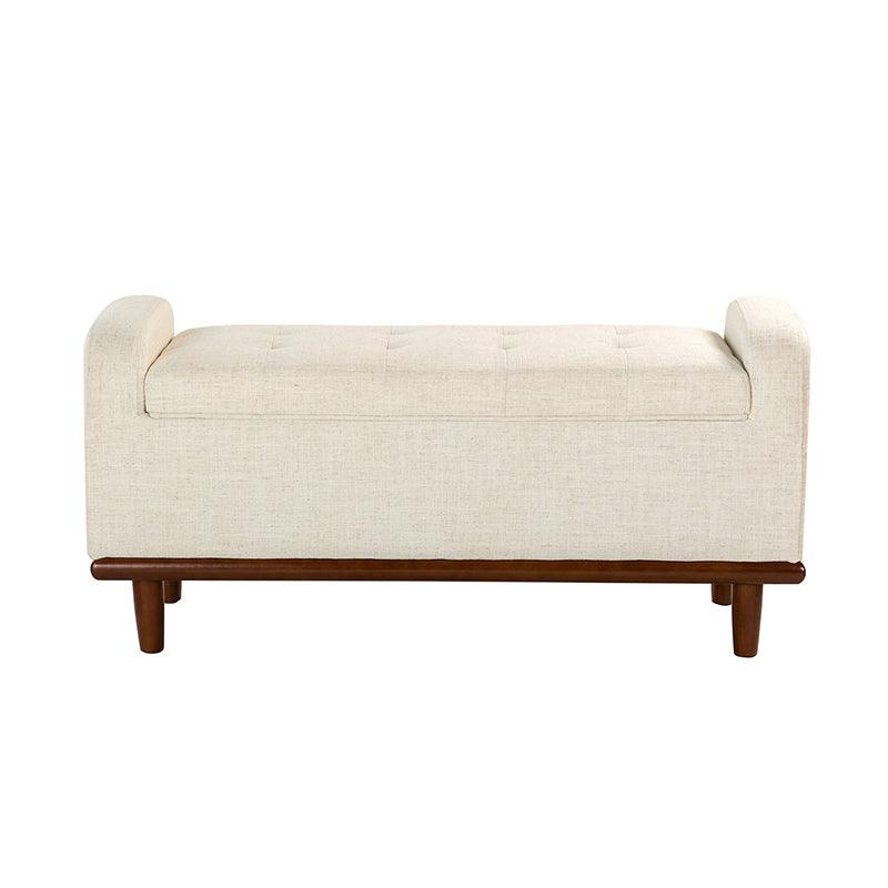 Clover Upholstered Flip Top Storage Bench - Hulala Home