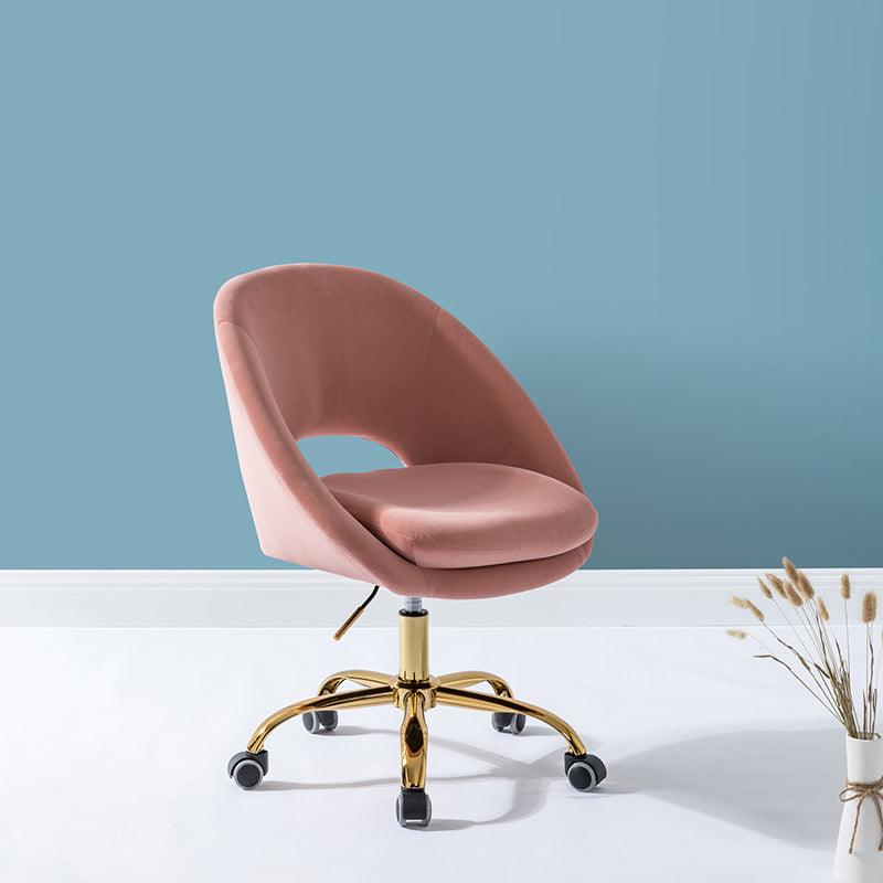 Ramona Velvet Upholstered Office Chair - Hulala Home