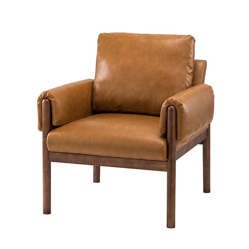 Henry Vegan Leather?Armchair - Hulala Home