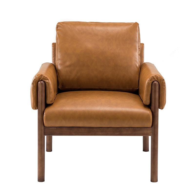 Henry Vegan Leather?Armchair - Hulala Home
