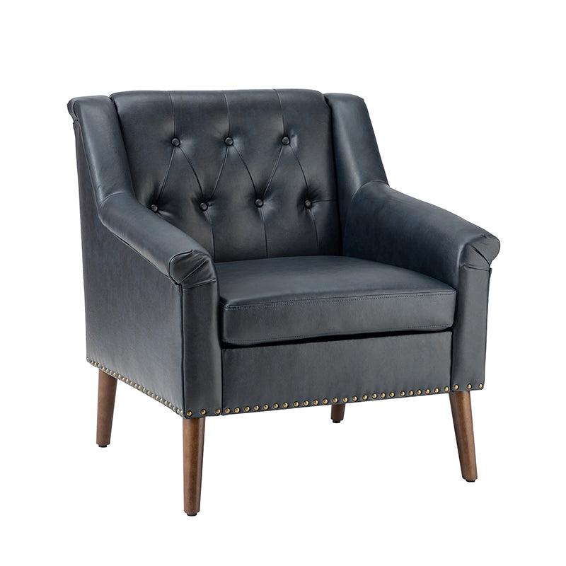 Reeves Vegan Leather Armchair - Hulala Home