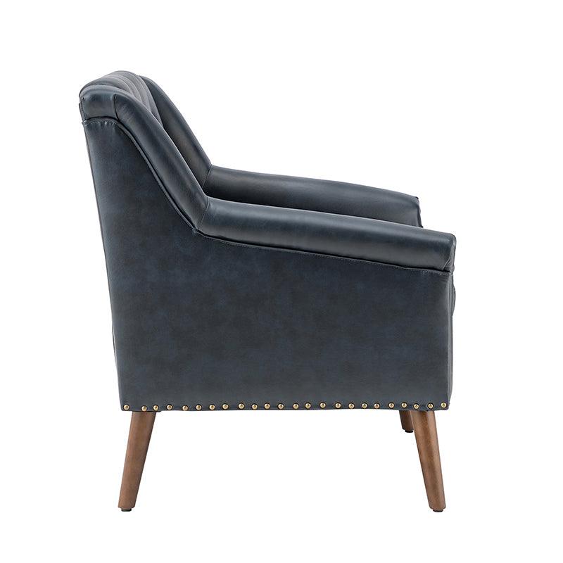 Reeves Vegan Leather Armchair - Hulala Home