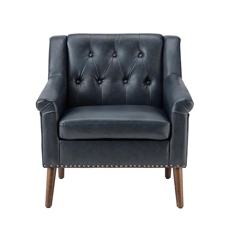 Reeves Vegan Leather Armchair - Hulala Home