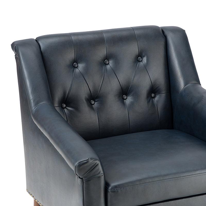 Reeves Vegan Leather Armchair - Hulala Home