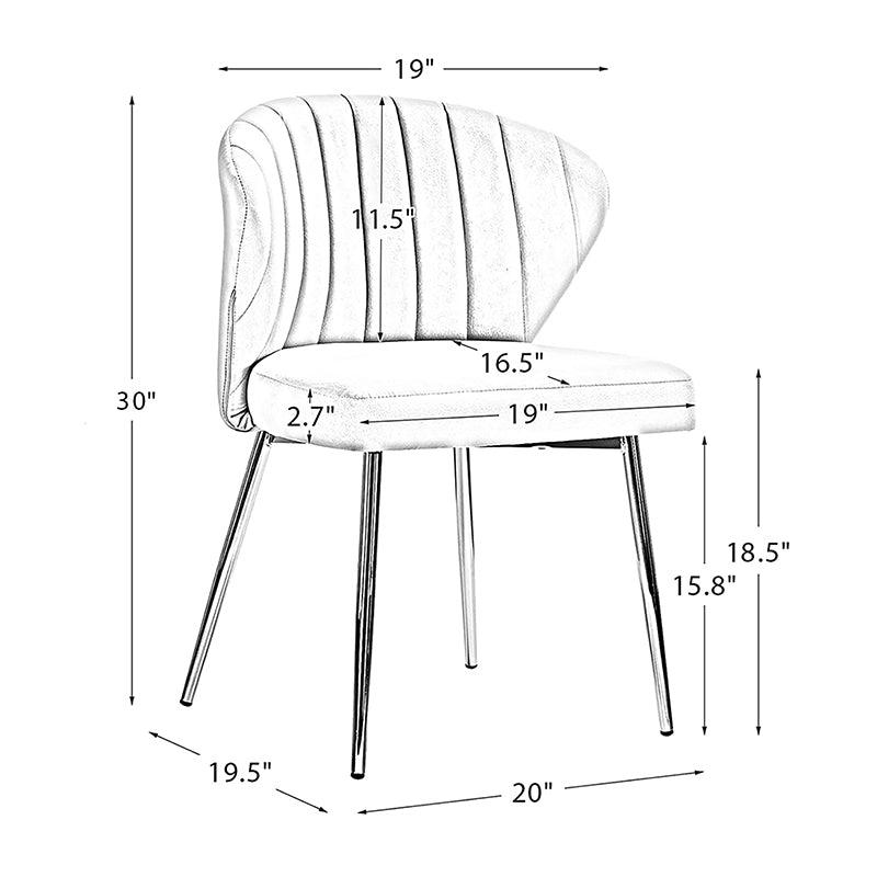Aruna Side Chair Set - Hulala Home