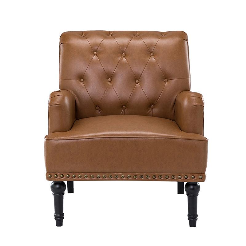Santuzza Vegan Leather Armchair - Hulala Home