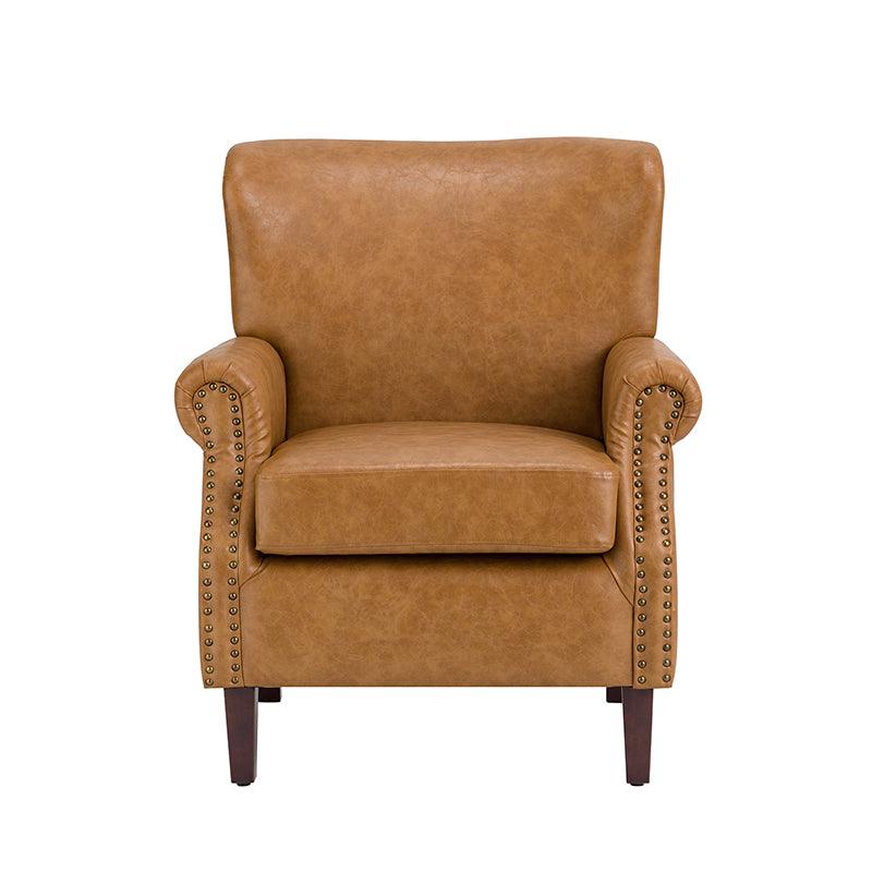 Luna Vegan Leather Armchair - Hulala Home