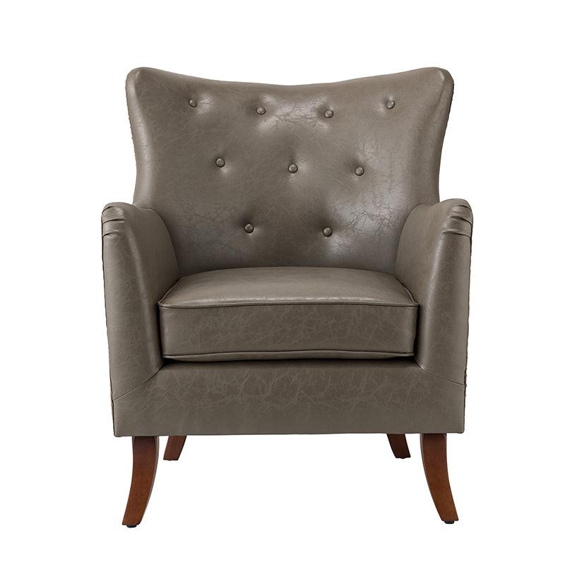Gaspar Vegan Leather Armchair - Hulala Home