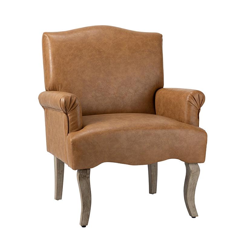 Austin Vegan Leather Armchair - Hulala Home