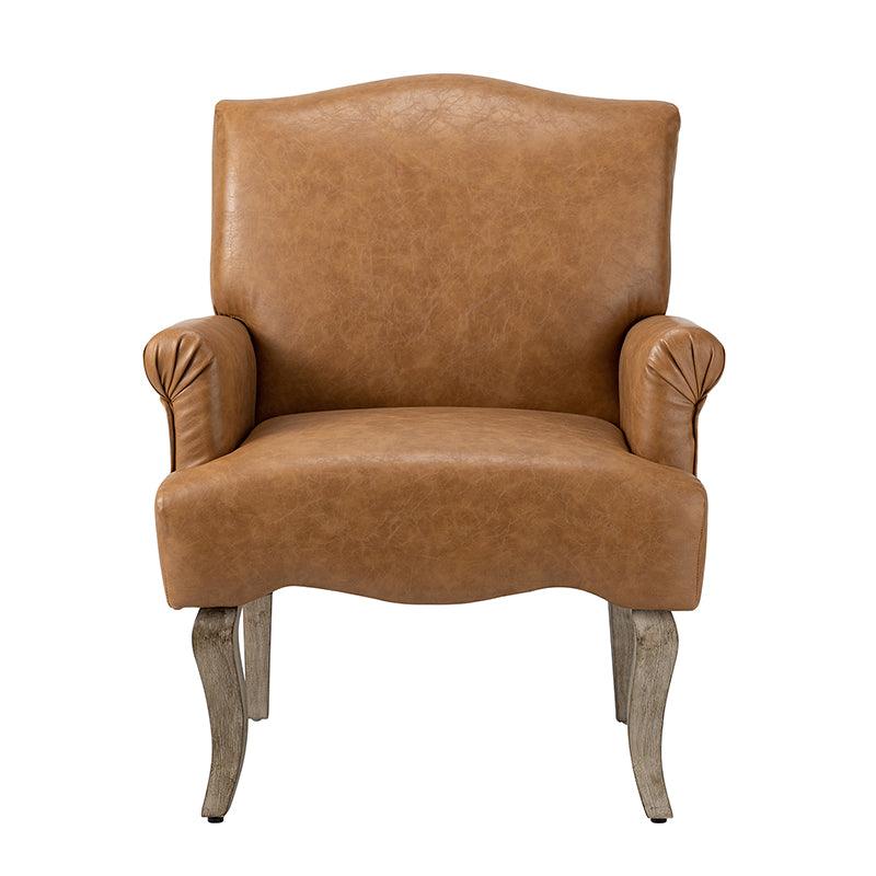 Austin Vegan Leather Armchair - Hulala Home