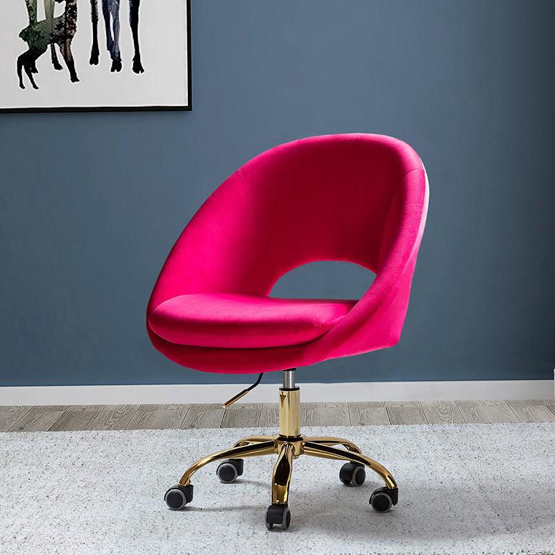 Ramona Velvet Upholstered Office Chair - Hulala Home