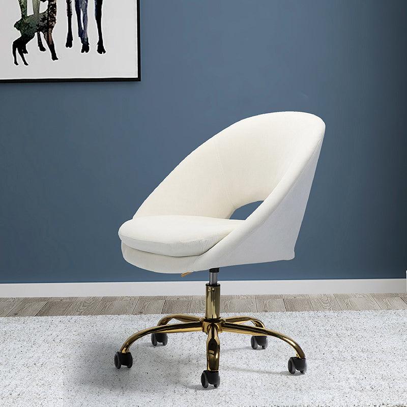 Ramona Velvet Upholstered Office Chair - Hulala Home