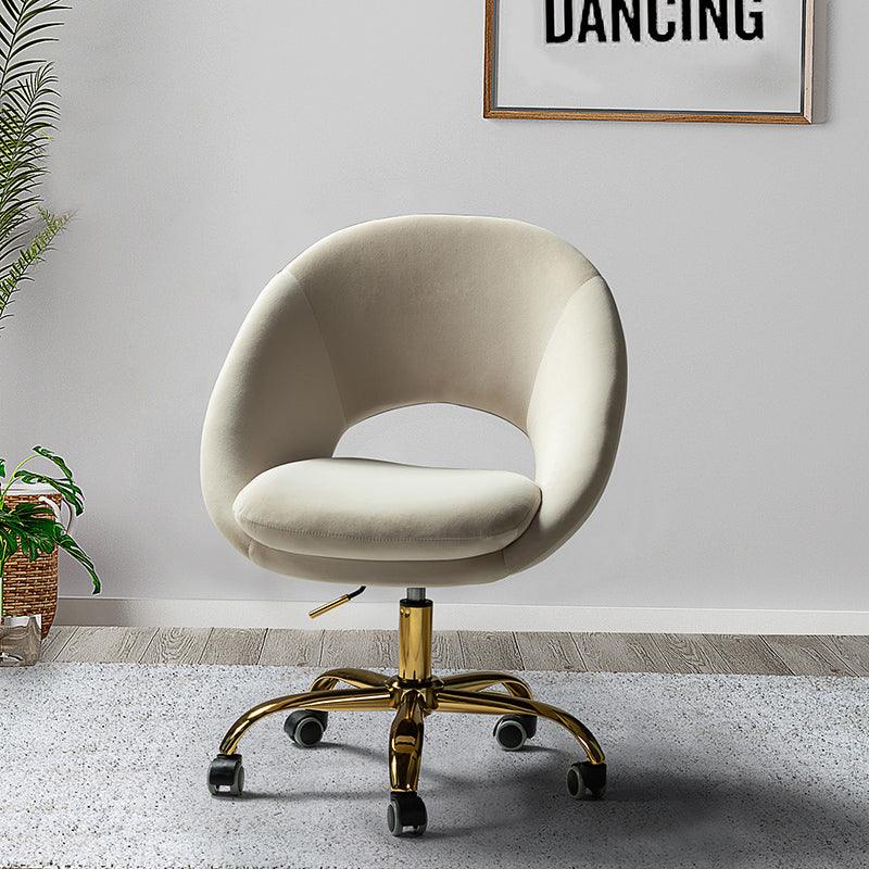 Ramona Velvet Upholstered Office Chair - Hulala Home