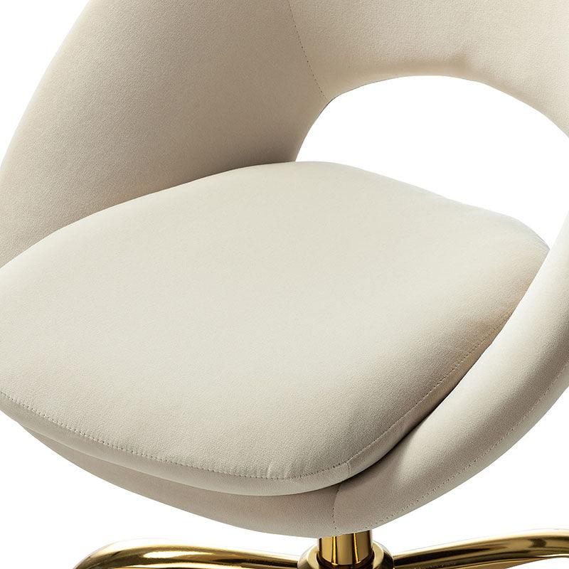 Ramona Velvet Upholstered Office Chair - Hulala Home