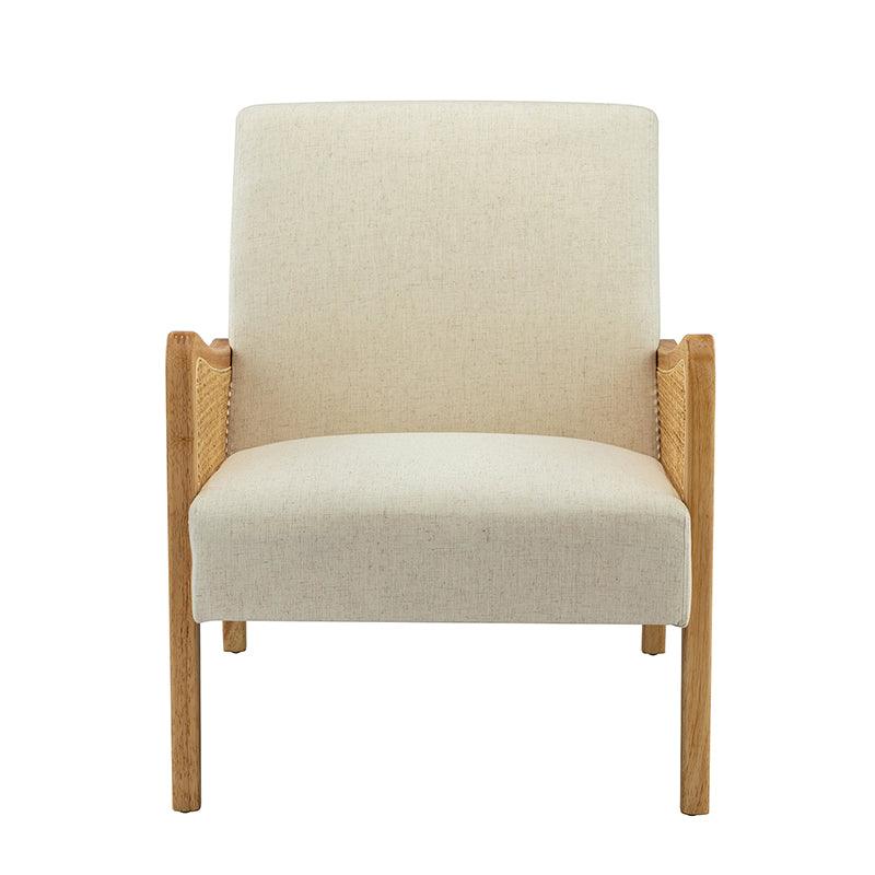 Marlowe Upholstered Cane Armchair - Hulala Home
