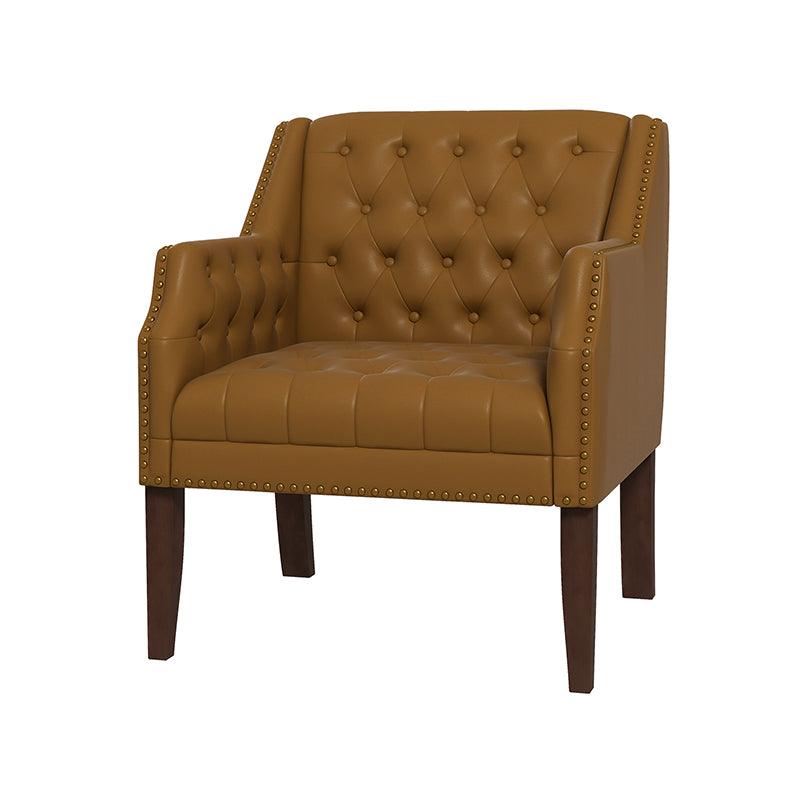 Paulo Vegan Leather Armchair - Hulala Home