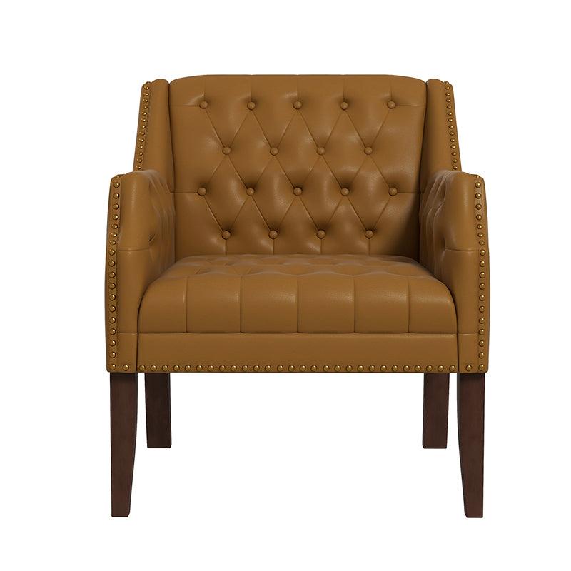 Paulo Vegan Leather Armchair - Hulala Home