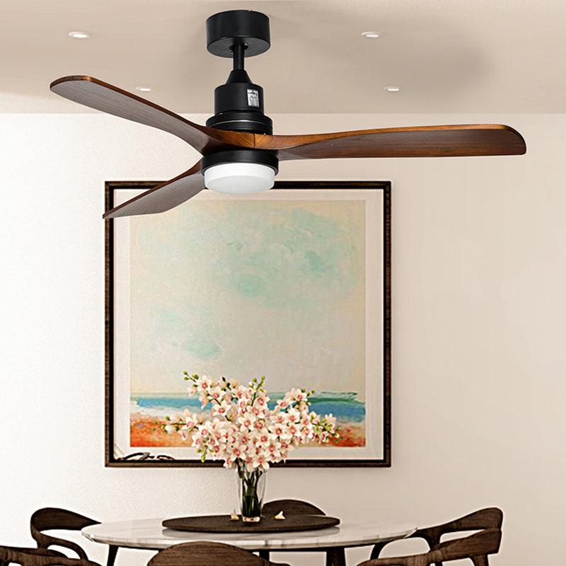 Akhetaton 3-Blade Remote Controlled 52" LED Ceiling Fan - Hulala Home