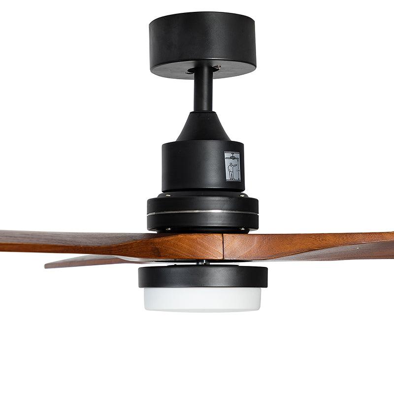 Akhetaton 3-Blade Remote Controlled 52" LED Ceiling Fan - Hulala Home