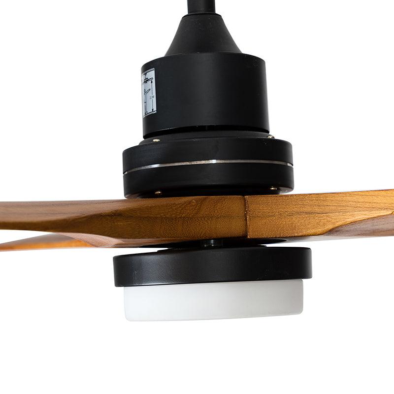 Akhetaton 3-Blade Remote Controlled 52" LED Ceiling Fan - Hulala Home