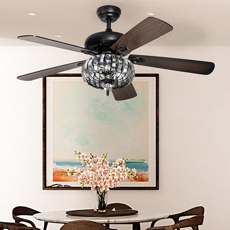 Kow 5-Blade 52" Remote Controlled LED Ceiling Fan - Hulala Home