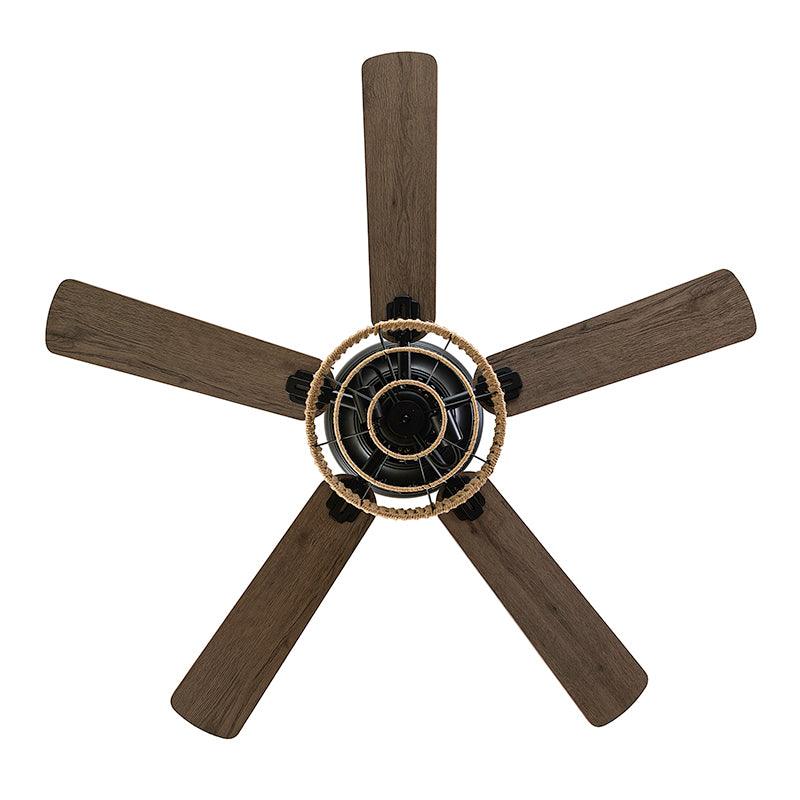 Mohenjo 5-Blade Remote Controlled 52" LED Ceiling Fan - Hulala Home