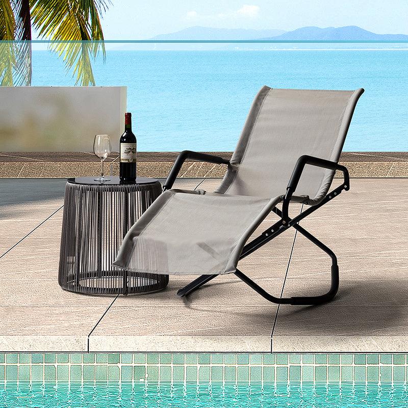 Andes Reclining Outdoor Chaise - Hulala Home