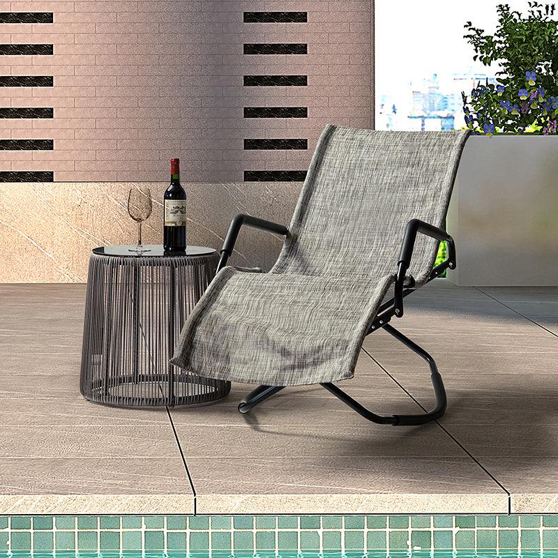 Andes Reclining Outdoor Chaise - Hulala Home