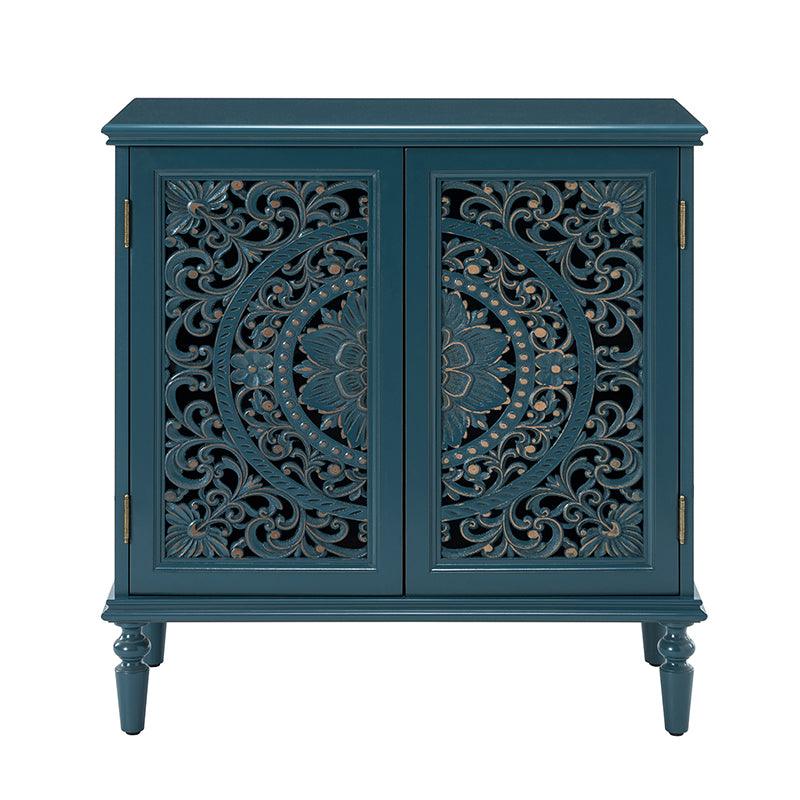 Emathides 32" Tall 2-Door Accent Cabinet - Hulala Home
