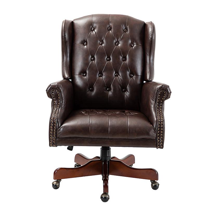 Esteban Vegan Leather Executive Office Chair - Hulala Home