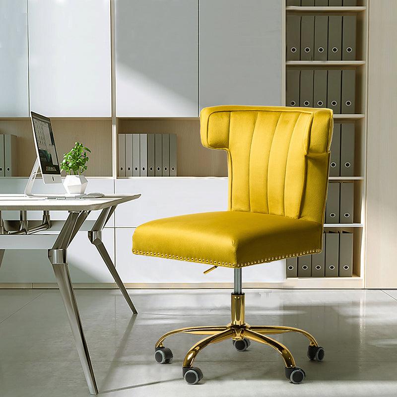 Nadine Velvet Office Chair - Hulala Home