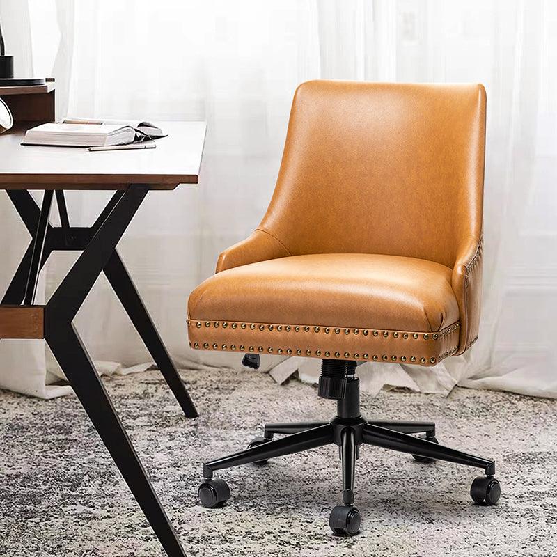 Juniper Vegan Leather Office Chair - Hulala Home