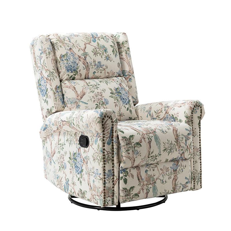 Vance Manual Swivel Glider Recliner - Hulala Home