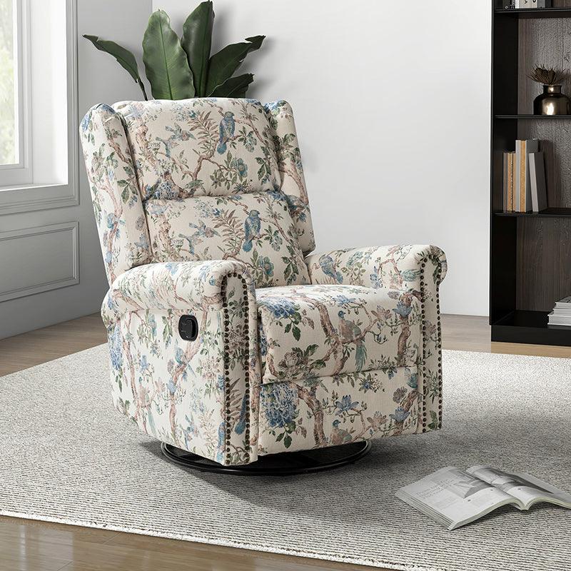 Vance Manual Swivel Glider Recliner - Hulala Home