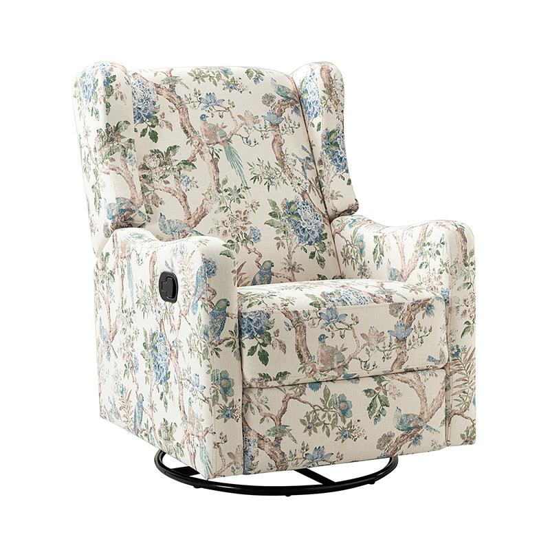Damian Manual Swivel Glider Recliner - Hulala Home