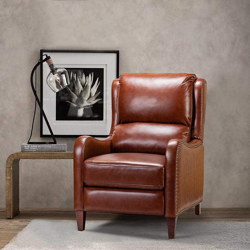 Deliat Genuine Leather Recliner - Hulala Home