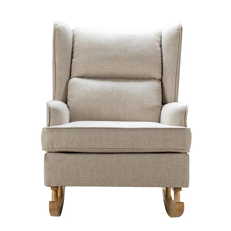 Modern Tufted Upholstered nursing living room rocking Chair - Hulala Home