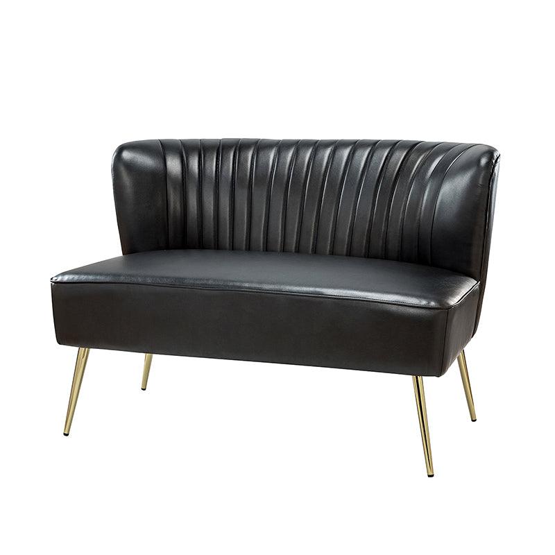 Agnes Vegan Leather Loveseat - Hulala Home