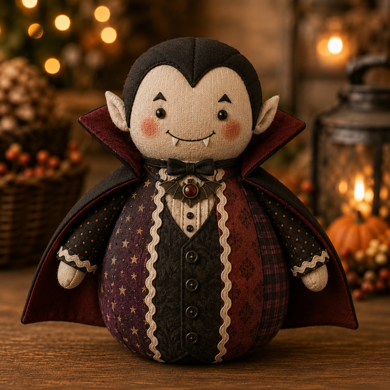 🎃 Halloween Fabric Doll DIY Kit-HandPrint