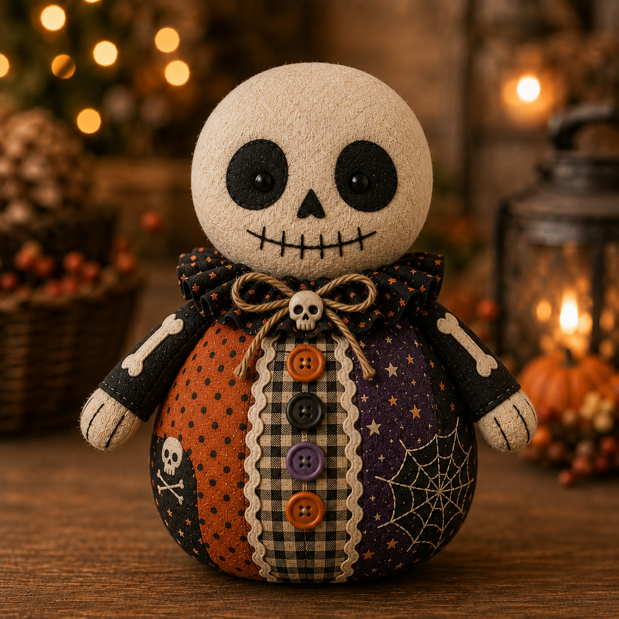🎃 Halloween Fabric Doll DIY Kit-HandPrint