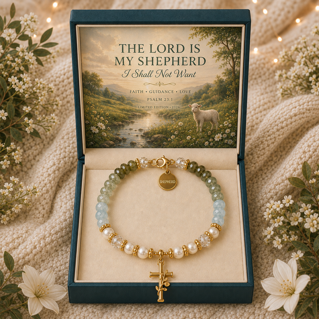 ✝️ Scripture Faith Bracelet Collection-HandPrint