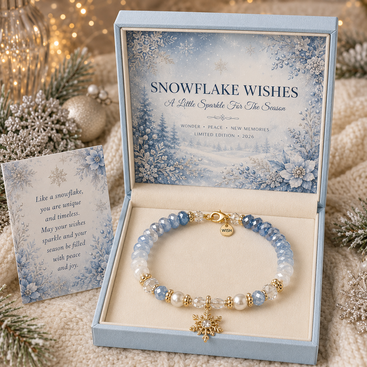 🎄 Christmas Bracelet Collection-HandPrint