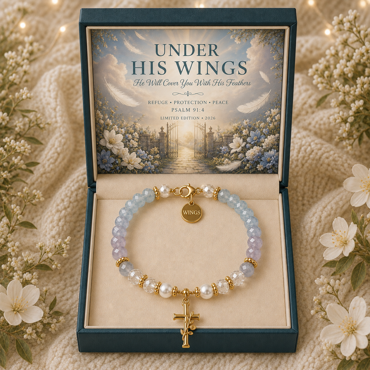 ✝️ Scripture Faith Bracelet Collection-HandPrint