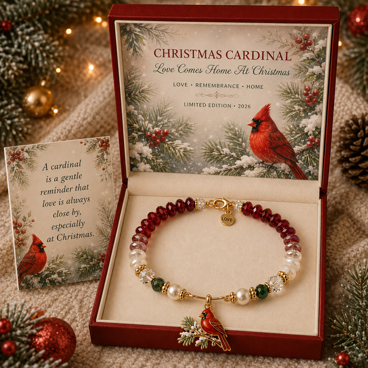 🎄 Christmas Bracelet Collection-HandPrint