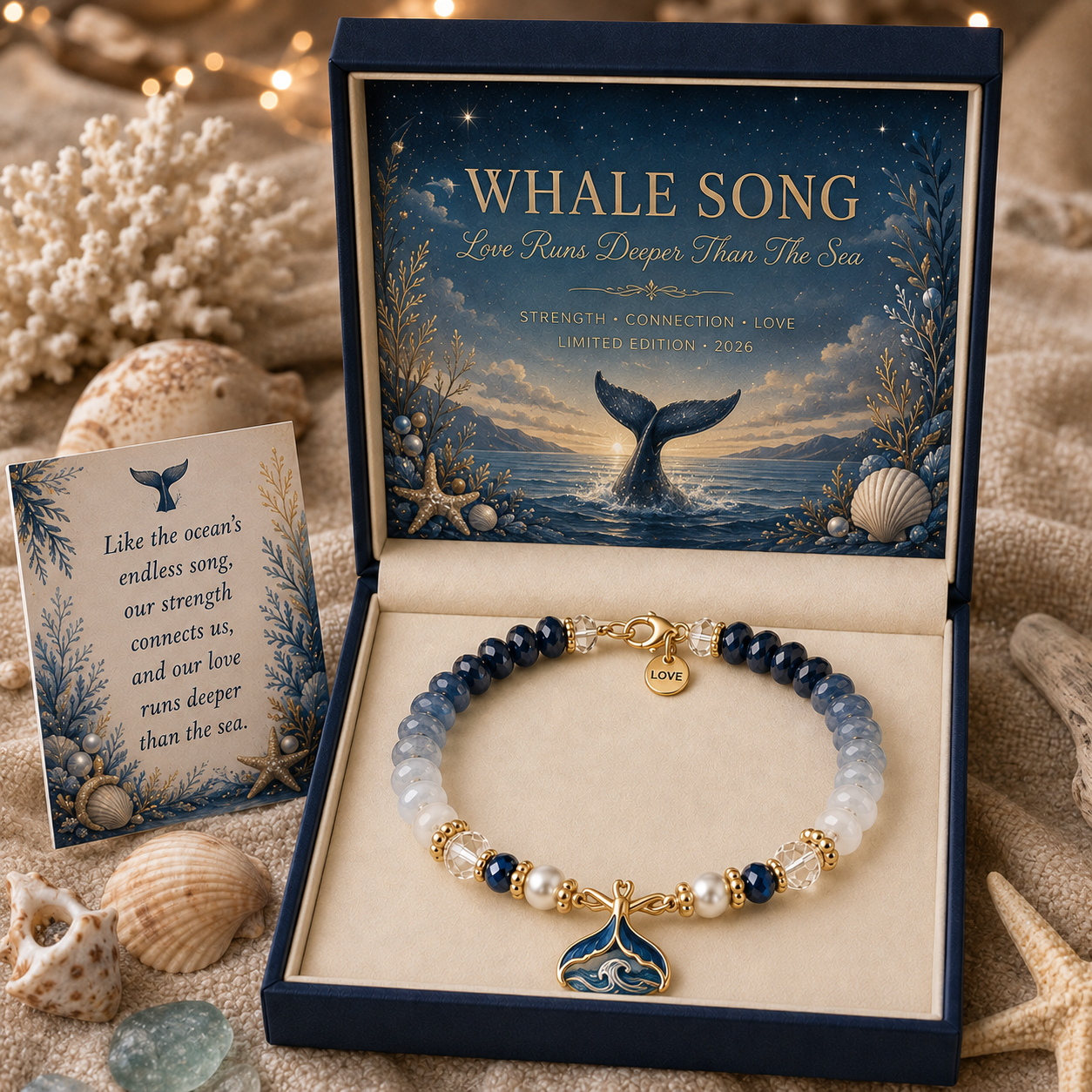 🌊 Ocean Meaning Bracelet Collection-HandPrint