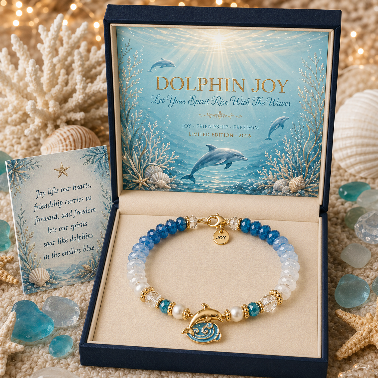 🌊 Ocean Meaning Bracelet Collection-HandPrint